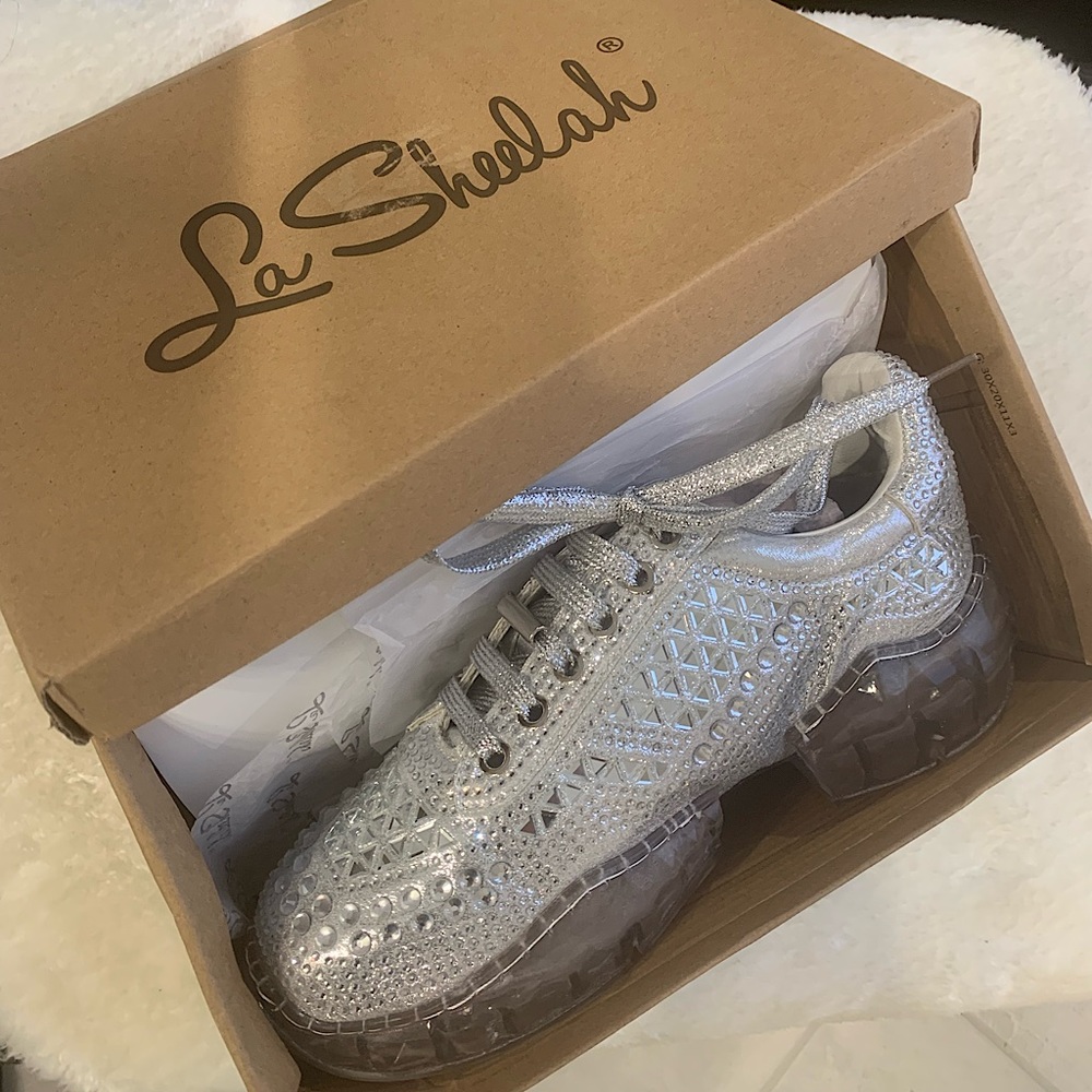 Stylish Rhinestone Sparkle Sneakers